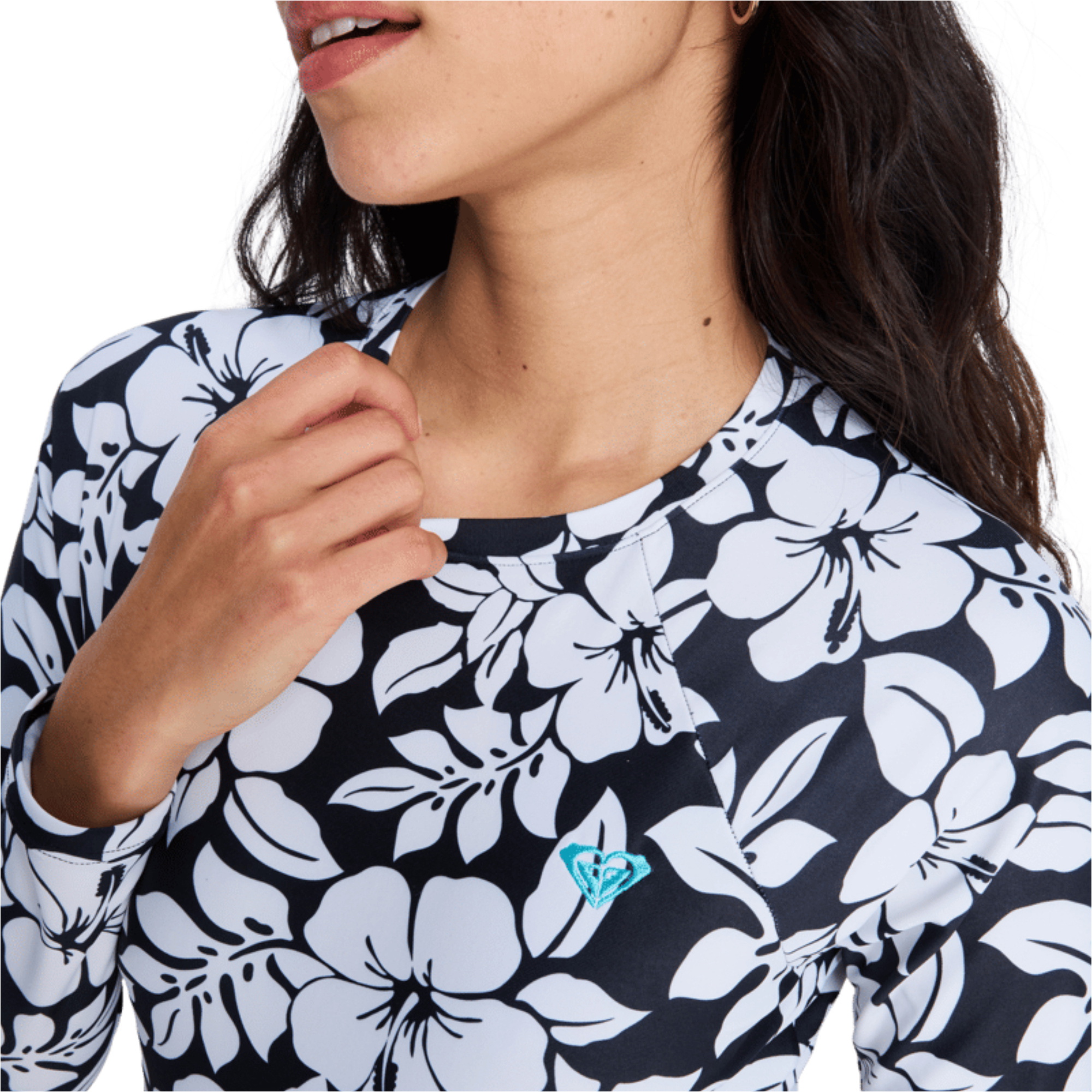 2026 Roxy Frauen Sommer-Surf-Langarm-Neoprenanzug ERJWR03924 - Anthracite The Mo